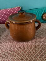 Pot met deksel Bieden., Huis en Inrichting, Keuken | Potten en Pannen, Ophalen, Gebruikt, Overige materialen, Pot, Bus of Blik