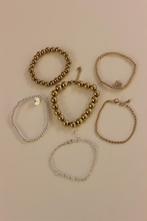 Set goudkleurige armbanden, Sieraden, Tassen en Uiterlijk, Armbanden, Overige materialen, ., Nieuw, Ophalen of Verzenden
