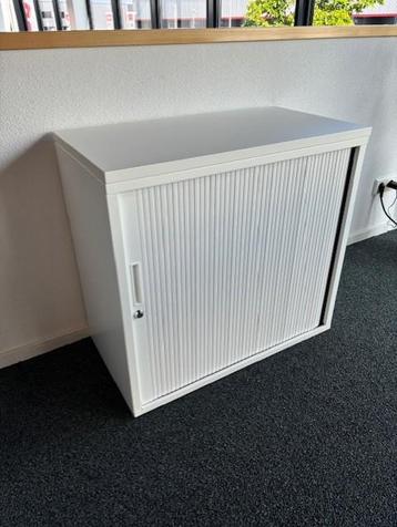Roldeurkasten Orio 75hx80b wit, zeer nette staat! 6x vr beschikbaar voor biedingen