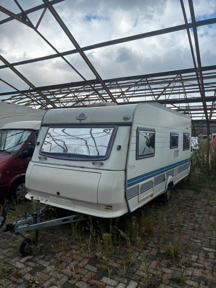 Hobby de luxe 1998, Caravans en Kamperen, Caravans, Particulier, tot en met 4, Rondzit, Hobby, Ophalen