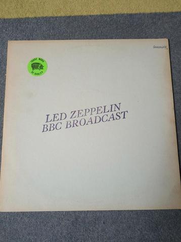 Led Zeppelin lp vinyl - BBC Broadcast beschikbaar voor biedingen