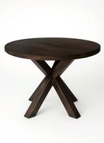 Massief eiken eettafel 110, Huis en Inrichting, Tafels | Eettafels, Ophalen of Verzenden, Zo goed als nieuw, Vier personen, 100 tot 150 cm