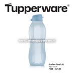 Nieuwe kleur! 1,5 l Tupperware drinkfles grote fles blauw, Nieuw, Ophalen of Verzenden