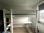 Flexa hoogslaper met bureau 90x200, Ophalen, Gebruikt, Hoogslaper