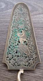 Om 1900-1950 ZEER ZWARE ZILVEREN 144 Gram Visschep Vis Lepel, Antiek en Kunst, Ophalen of Verzenden, Zilver