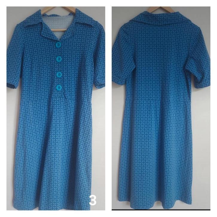 knopen jurk zelf gemaakt, Kleding | Dames, Jurken, Nieuw, Maat 42/44 (L), Onder de knie, Ophalen of Verzenden