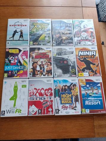 Verschillende Wii-spellen beschikbaar voor biedingen