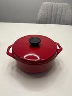 735 emalco 20 gietijzeren pan, Huis en Inrichting, Keuken | Potten en Pannen, Gebruikt, Gietijzer, Ophalen of Verzenden, Keramische plaat