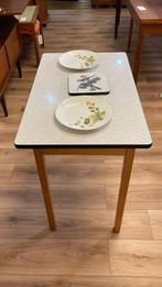 Vintage tafel, Huis en Inrichting, Tafels | Eettafels, Ophalen, Rechthoekig, 50 tot 100 cm