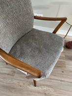 Cocktailstoeltje jaren 50 met leuningen!, Huis en Inrichting, Stoelen, Ophalen, Gebruikt, Hout, Eén