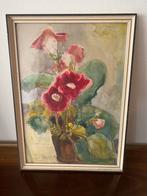 Schilderij Bloemen Jan Visser, Antiek en Kunst, Ophalen