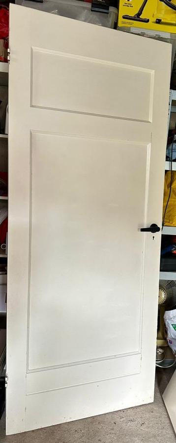 Originele paneeldeur jaren 50, 200x82cm beschikbaar voor biedingen