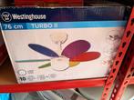 Westing house 76cm turbo 2, Witgoed en Apparatuur, Ventilatoren, Ophalen of Verzenden, Nieuw, Plafondventilator