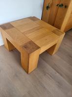 Salontafel eiken mat gelakt, Huis en Inrichting, Tafels | Salontafels, Ophalen, Gebruikt, 50 tot 100 cm, 50 tot 100 cm