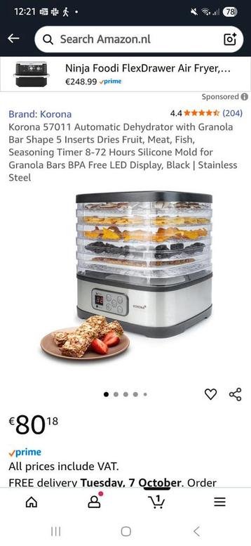 Voedsel Droger / Dehydrator beschikbaar voor biedingen