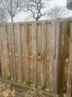 Schutting inclusief palen en deur 20+ meter, 2 jaar oud, Tuin en Terras, Schuttingen, Ophalen, 1 tot 2 meter, 6 meter of meer