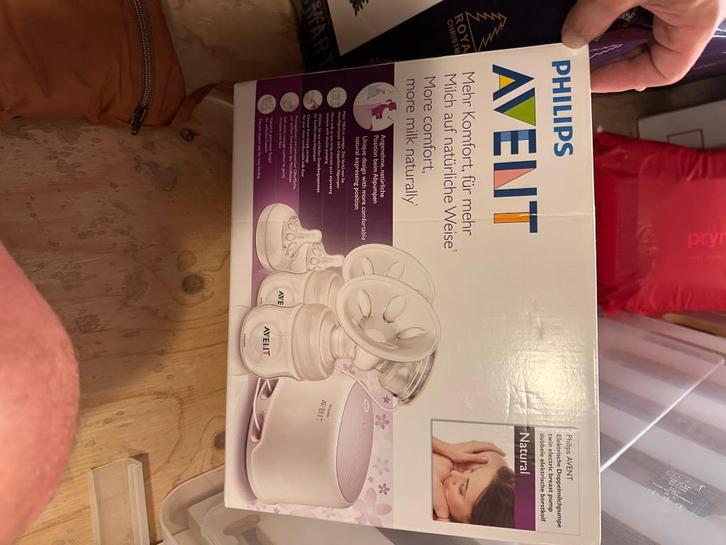 Philips Avent Dubbele Kolf, veel accessoires, Kinderen en Baby's, Babyvoeding en Toebehoren, Gebruikt, Borstkolf, Ophalen