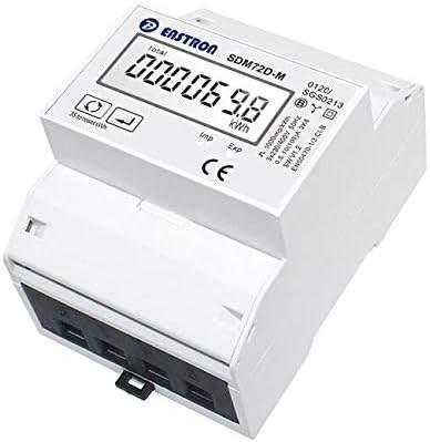 Eastron SDM72D-M-2-MID kWh meter, Doe-het-zelf en Verbouw, Elektra en Kabels, Nieuw, Overige typen, Verzenden