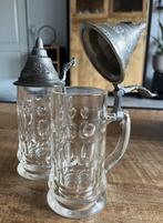 Königsbacher bierpul, tinnen deksel, Ophalen of Verzenden