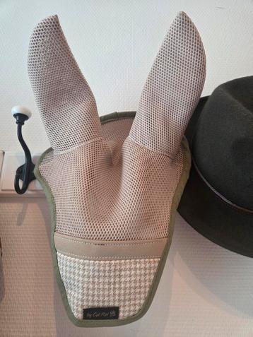Cal Rei oornetje beige tweed full beschikbaar voor biedingen