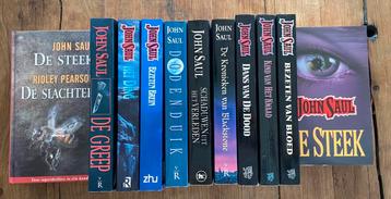 John Saul 12 boeken beschikbaar voor biedingen