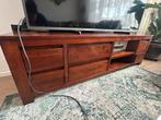 Koloniaal Teak TV Meubel - 170cm, Ophalen, Gebruikt, 150 tot 200 cm, Teakhout