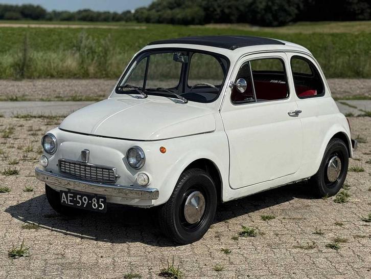 1968 Fiat 500 R, Auto's, Fiat, Bedrijf, Overige brandstoffen, Overige carrosserieën, Handgeschakeld, Geïmporteerd, Groen, Gebruikt