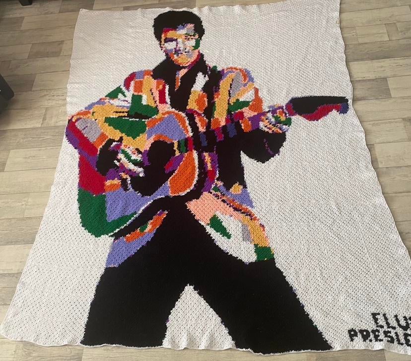 Elvis Presley 1 Haakpatroon PDF, Ophalen, Nieuw, Haken, Patroon of Boek