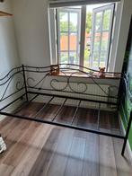 Bed, Ophalen, 90 cm, Eenpersoons, Zwart