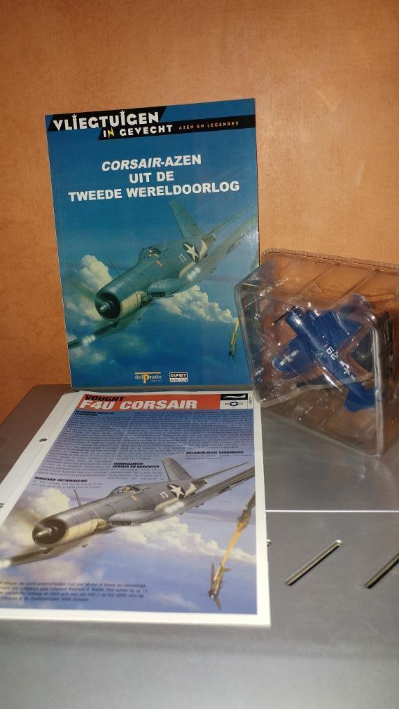 Delprado - Vought F4U Corsair - schaal 1:100 - nieuw, Hobby en Vrije tijd, Modelbouw | Vliegtuigen en Helikopters, Nieuw, Vliegtuig