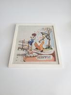 Set van 2 x borduur vibtage lappen ingelijst, Ophalen of Verzenden, Gebruikt, Borduurpakket