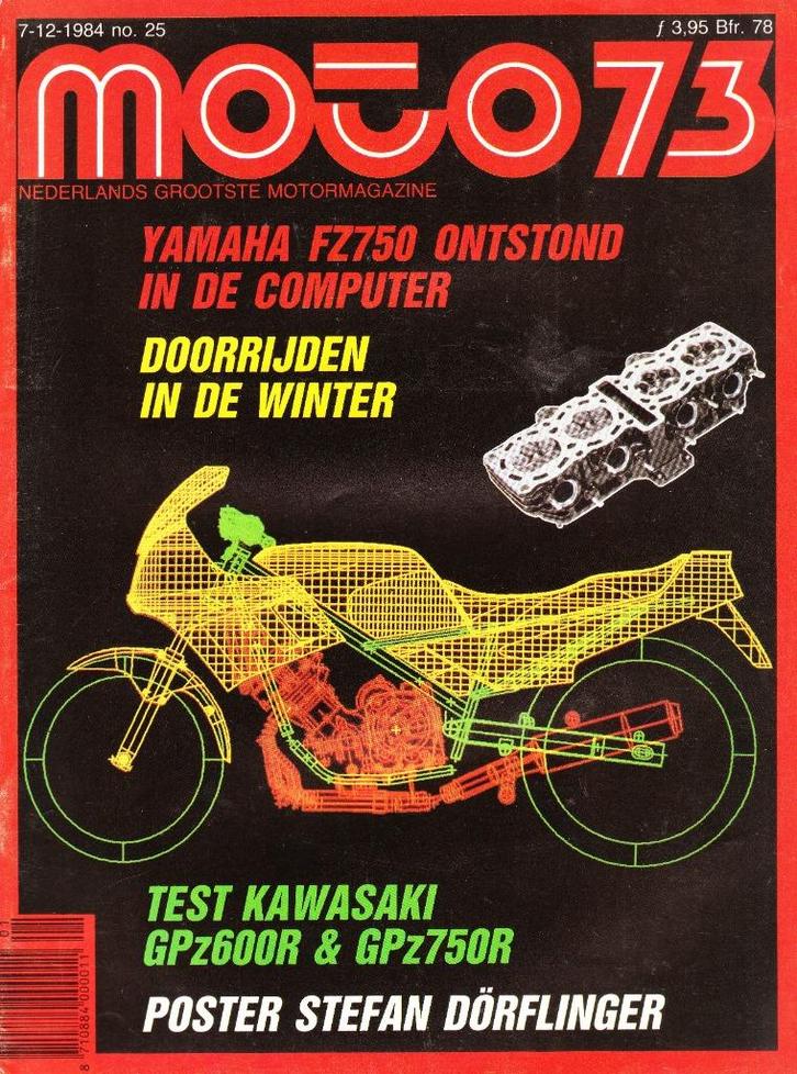 Moto73 1984 nr25, Boeken, Motoren, Gelezen, Algemeen, Ophalen of Verzenden
