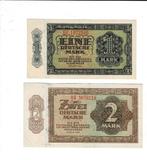 DDR, 1 & 2 mark 1948, Verzenden, Duitsland
