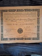 Diploma 31 juli 1948, Ophalen of Verzenden