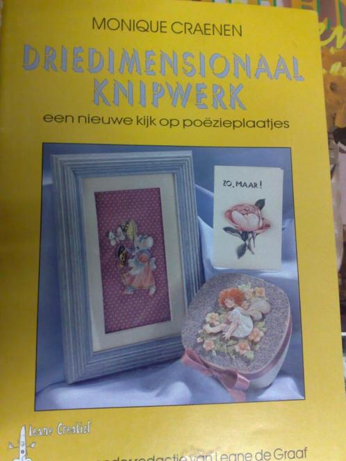 Driedimensionaal knipwerk een nieuwe kijk op poezieplaatjes, Boeken, Hobby en Vrije tijd, Verzenden