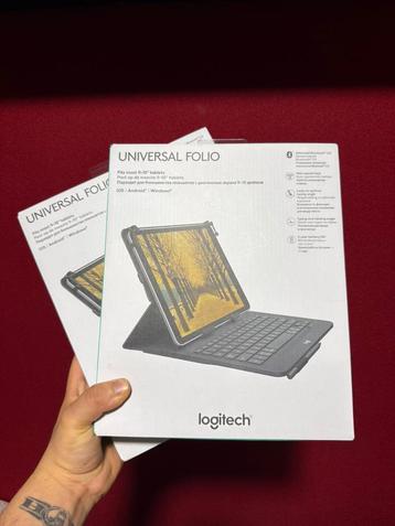 Logitech Universal Folio 9-10” Bluetooth toetsenbordhoes beschikbaar voor biedingen