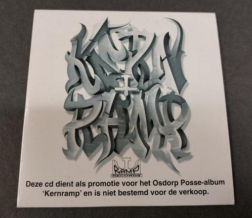 Osdorp Posse PROMO 3 TRACK CD-SINGLE Kernramp, Cd's en Dvd's, Cd's | Hiphop en Rap, Zo goed als nieuw, 2000 tot heden, Verzenden
