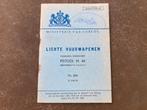 Nederlands Voorschrift FN High Power Pistool K.L., Ophalen, Landmacht, Nederland, Boek of Tijdschrift