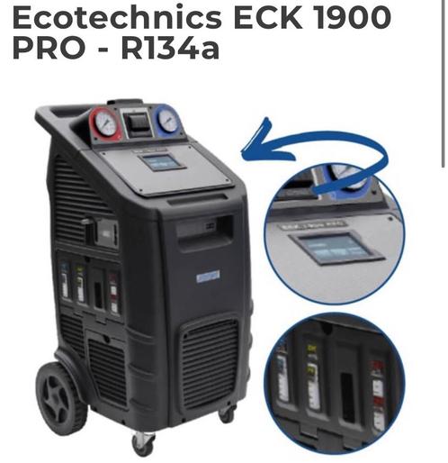 Ecotechnics Airco Machine R134A apparaat ECK1900 pro + 5kg, Auto diversen, Autogereedschap, Nieuw, Ophalen of Verzenden