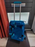 Blauwe reistas / trolley /handbagagetrolley NIEUW!, Sieraden, Tassen en Uiterlijk, Wieltjes, 40 tot 60 cm, 30 cm of meer, Blauw