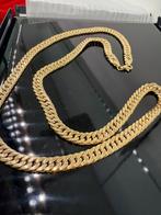 Prachtige 14 karaats gouden cuban ketting, Ophalen of Verzenden, Nieuw, Goud