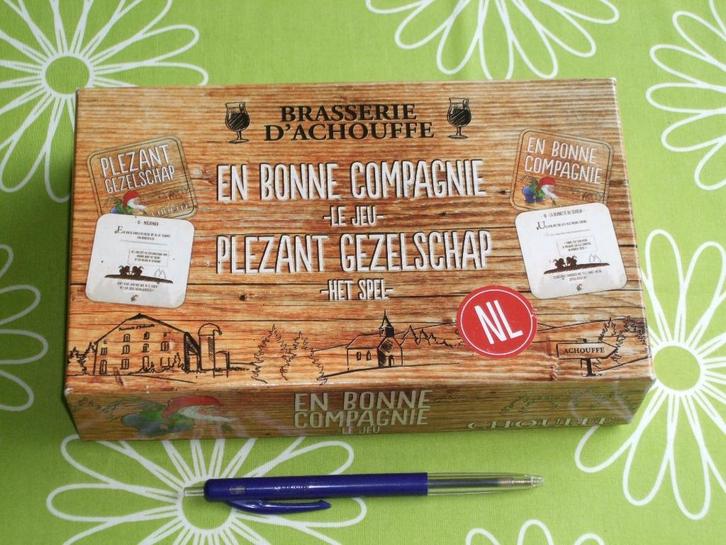 Chouffe spel - Plezant gezelschap, Hobby en Vrije tijd, Gezelschapsspellen | Overige, Zo goed als nieuw, Een of twee spelers, Drie of vier spelers