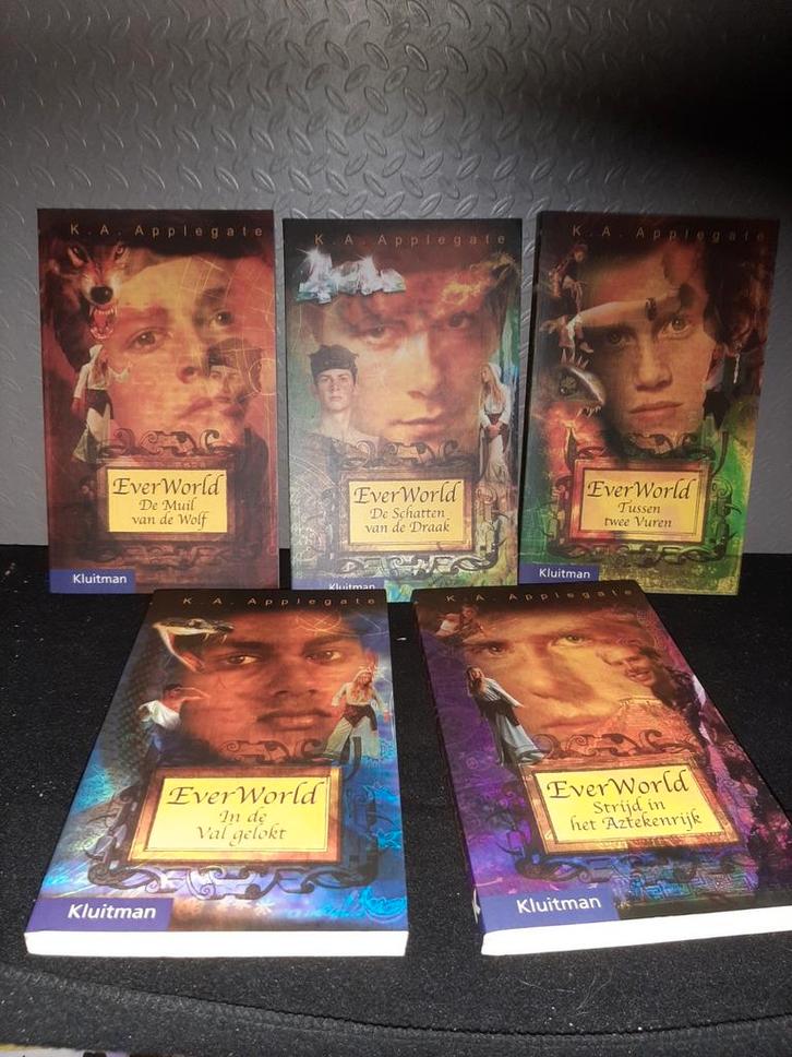 Everworld Boeken Set - K.A. Applegate, Boeken, Fantasy, Zo goed als nieuw, Ophalen of Verzenden
