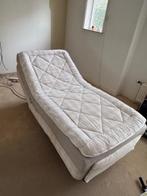 Hästens elektrisch verstelbaar bed 90x200 met massage, Ophalen, 90 cm, Eenpersoons, Beige