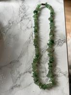 Ketting van Groene aventuring stenen, Ophalen of Verzenden, Zo goed als nieuw, Groen, Steen of Mineraal
