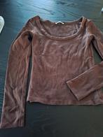 Bruine Zara Top - Maat M, Maat 38/40 (M), Bruin, Zara, Ophalen of Verzenden