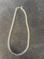 Ketting 45 cm, Sieraden, Tassen en Uiterlijk, Kettingen, Ophalen of Verzenden, Zo goed als nieuw, Zilver, Overige materialen