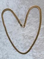 Mooi Goud Double Collier - lengte 49 cm, Verzenden, Overige materialen, Ketting, Verguld