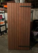 Buiten / stal boerderij deur met originele schanieren, Doe-het-zelf en Verbouw, Ophalen, Gebruikt, 80 tot 100 cm, Minder dan 200 cm
