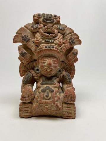 Azteken keramische figuur, Mexico beschikbaar voor biedingen